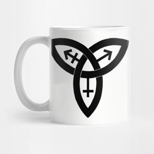 Gender Triquetra Knot Mug